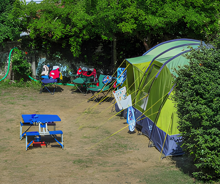 emplacement tente
